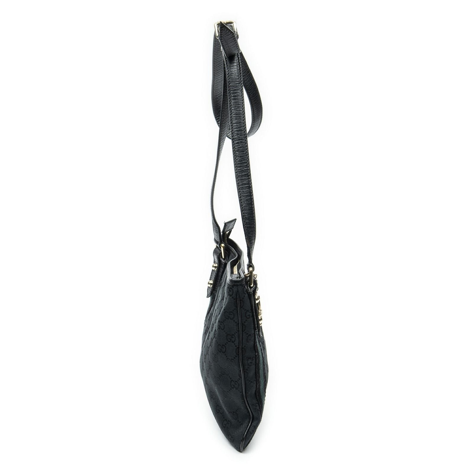 Gucci Web Jolique Crossbody Black GG Canvas — view 4