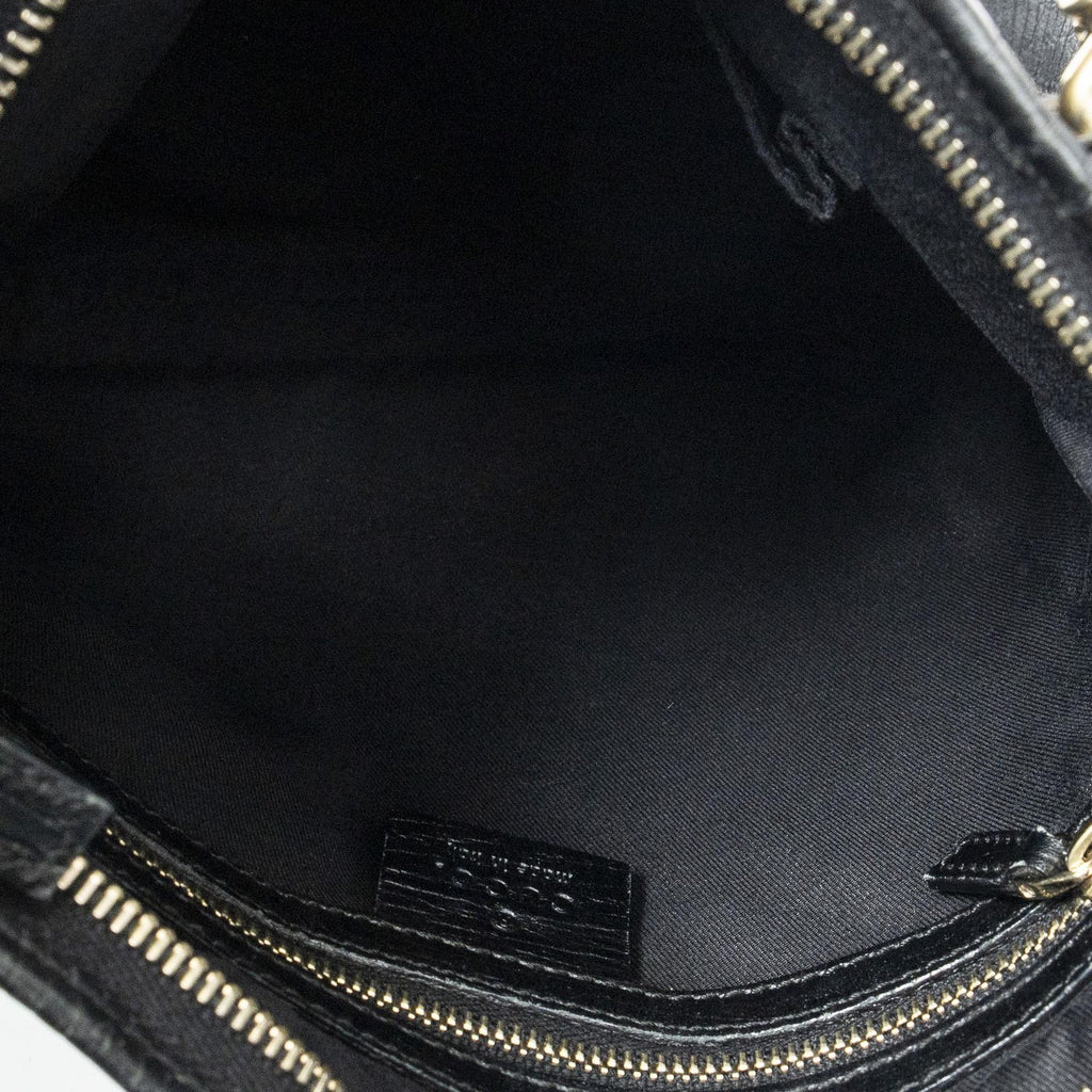 Gucci Web Jolique Crossbody Black GG Canvas — view 9