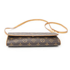 Louis Vuitton Twin Brown Monogram Canvas Messenger — view 3