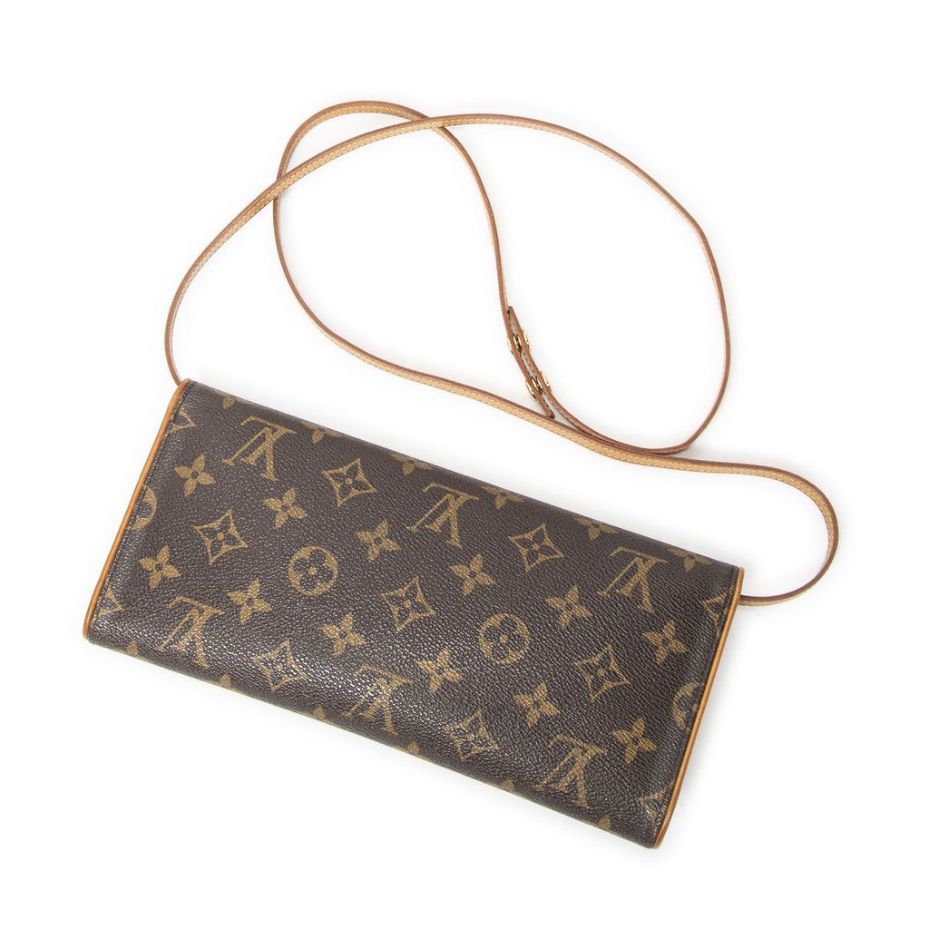 Louis Vuitton Twin Brown Monogram Canvas Messenger — view 7
