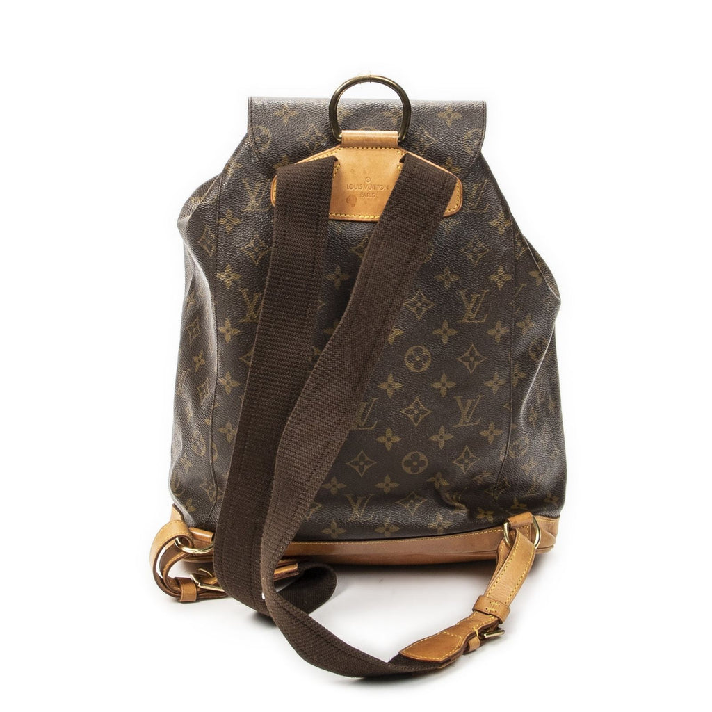 Louis Vuitton Montsouris Brown Monogram Canvas — view 5