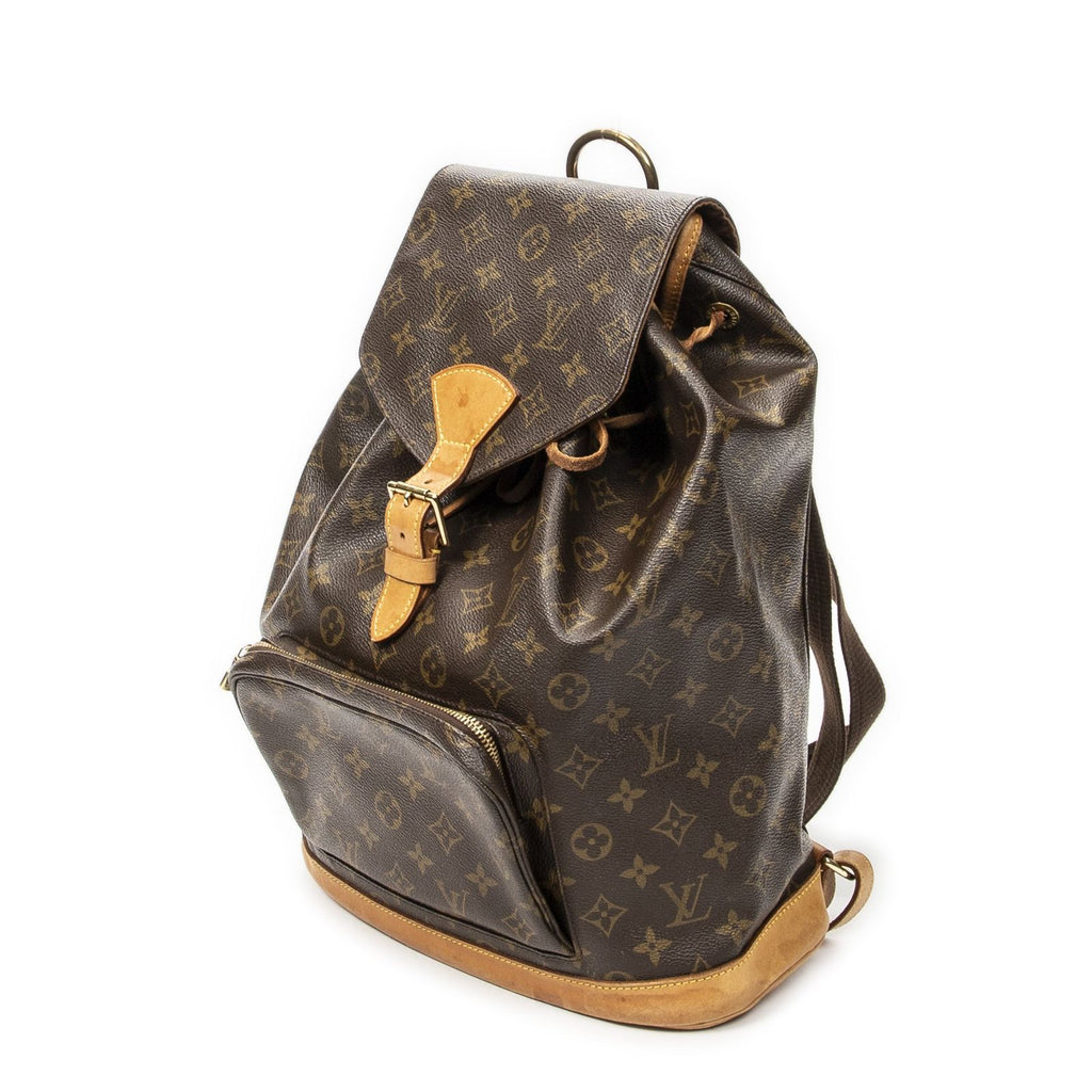 Louis Vuitton Montsouris Brown Monogram Canvas — view 2