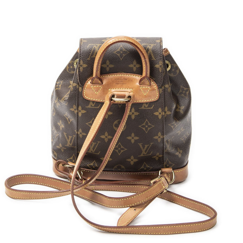 Louis Vuitton Montsouris Brown Monogram Canvas — view 5