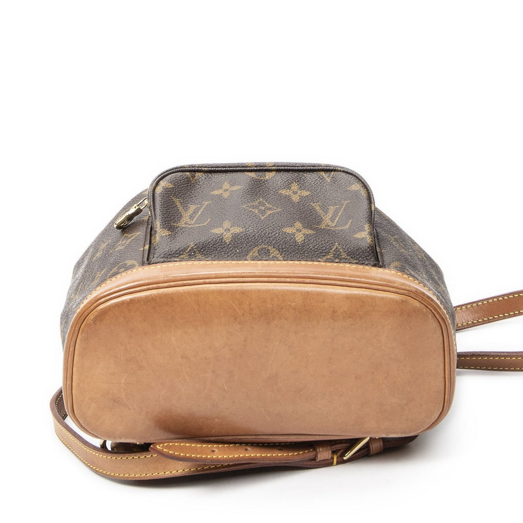 Louis Vuitton Montsouris Brown Monogram Canvas — view 6