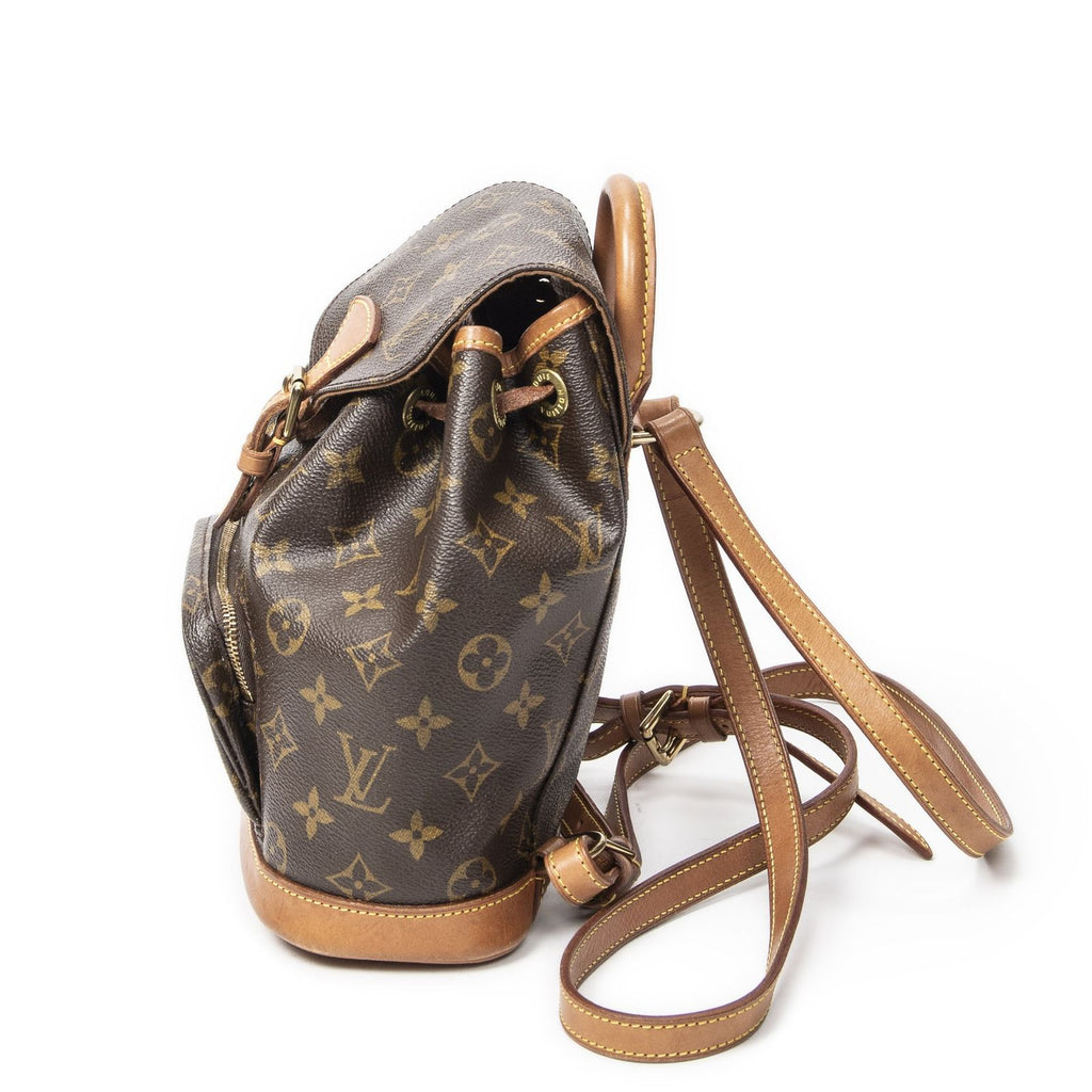 Louis Vuitton Montsouris Brown Monogram Canvas — view 3