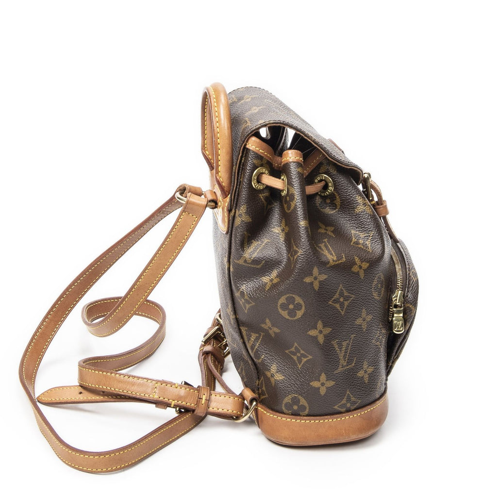 Louis Vuitton Montsouris Brown Monogram Canvas — view 4