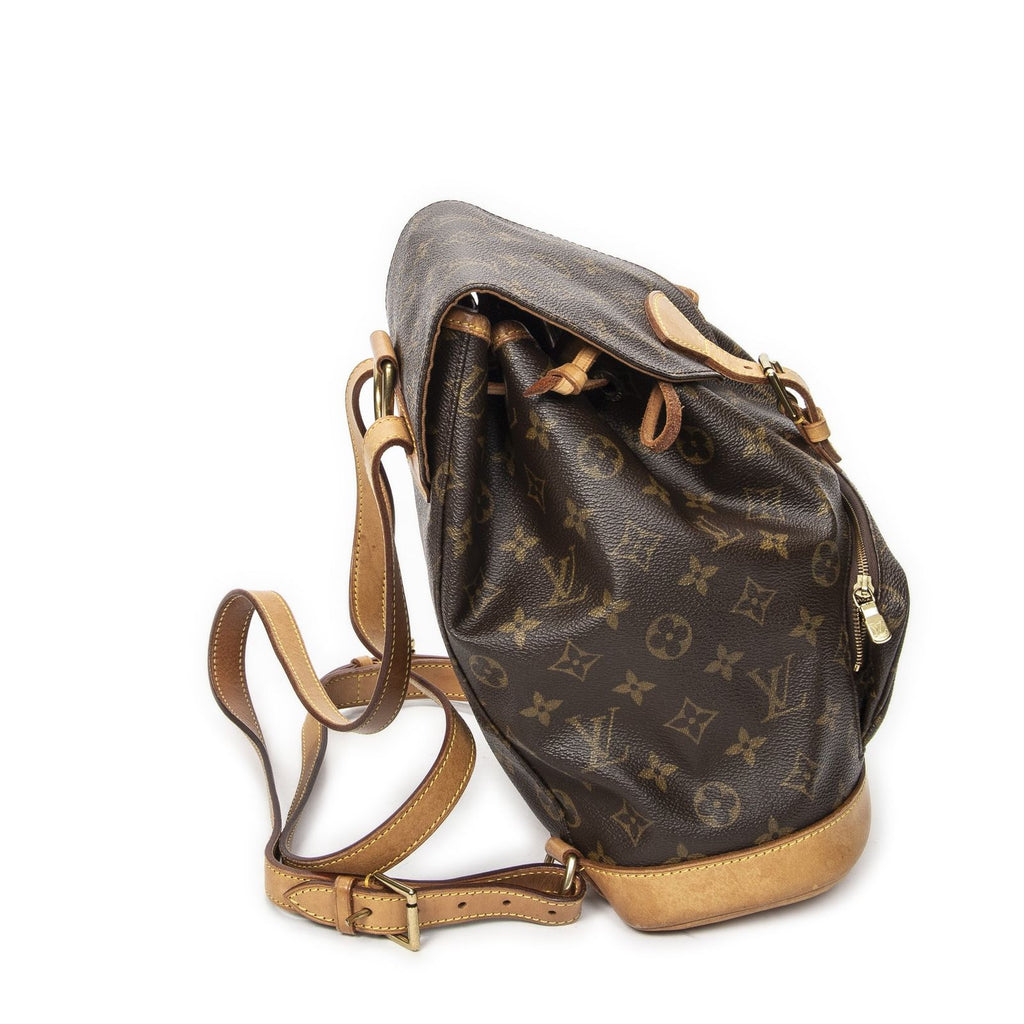 Louis Vuitton Montsouris Brown Monogram Canvas — view 4