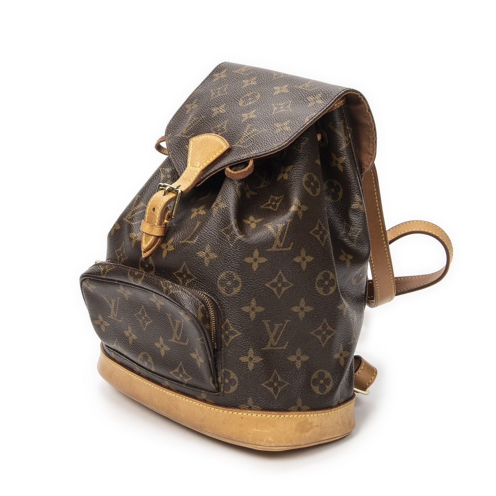 Louis Vuitton Montsouris Brown Monogram Canvas — view 2