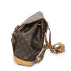 Louis Vuitton Montsouris Brown Monogram Canvas — view 3