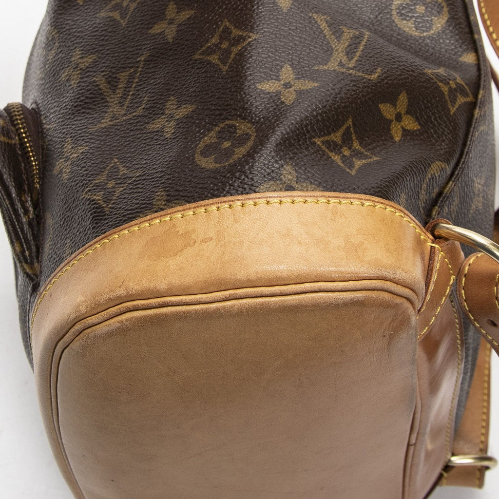Louis Vuitton Montsouris Brown Monogram Canvas — view 8