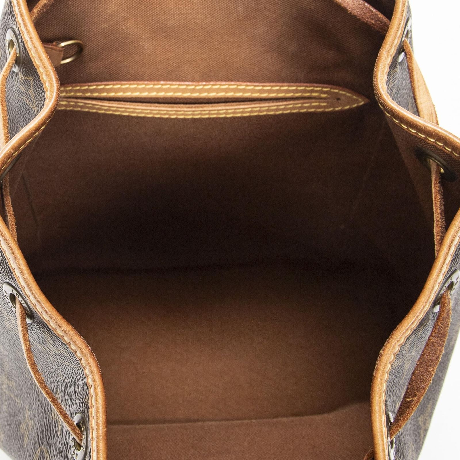 Louis Vuitton Montsouris Brown Monogram Canvas — view 9