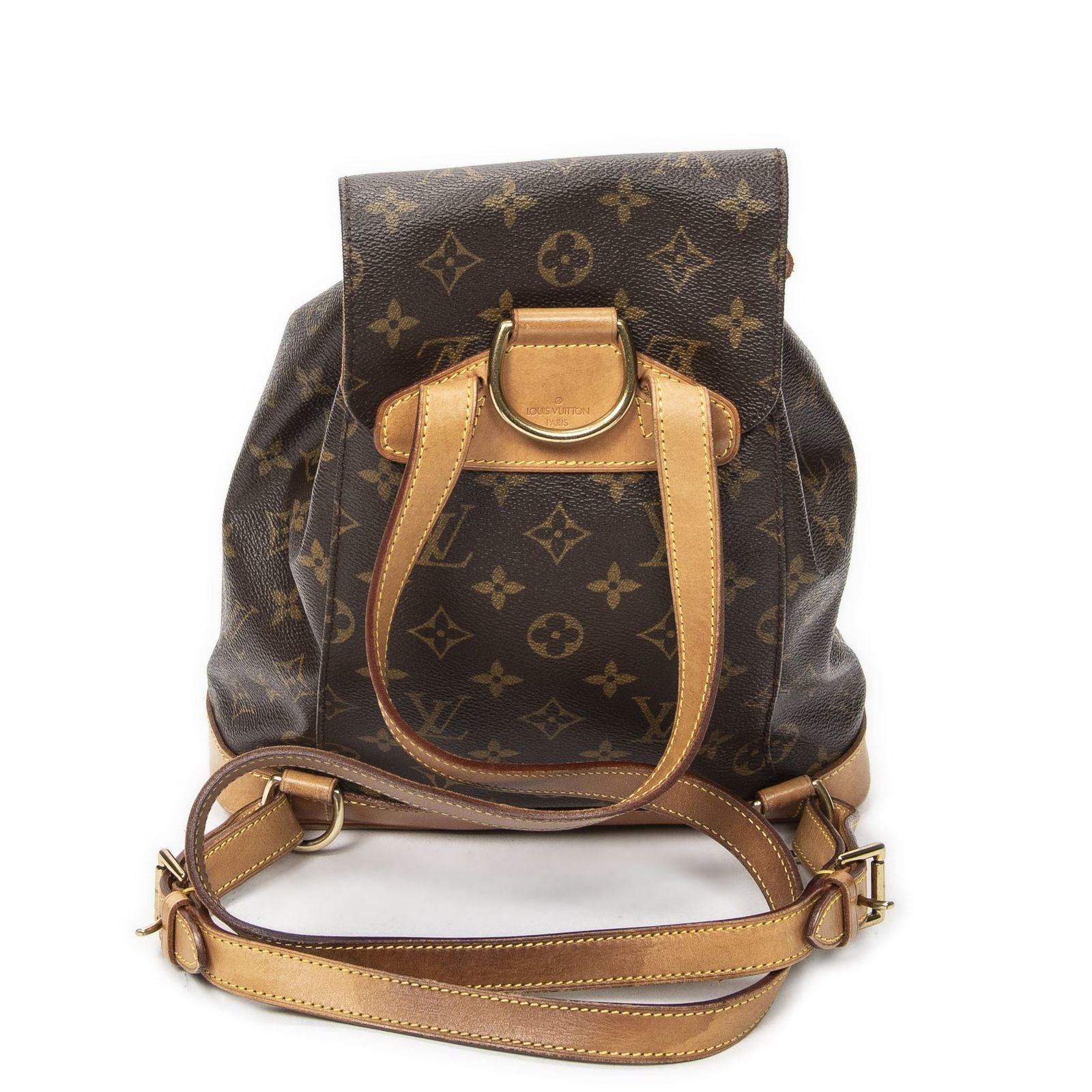 Louis Vuitton Montsouris Brown Monogram Canvas — view 5