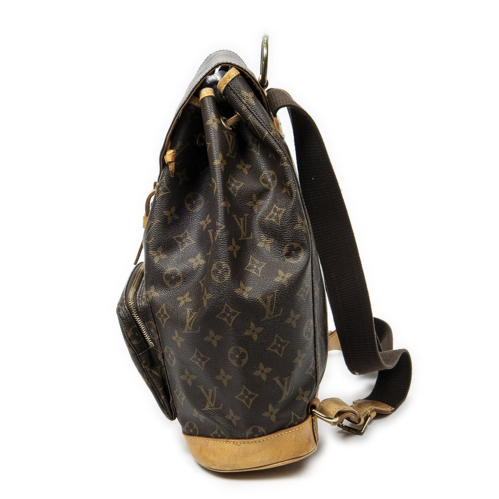 Louis Vuitton Montsouris Brown Monogram Canvas — view 3