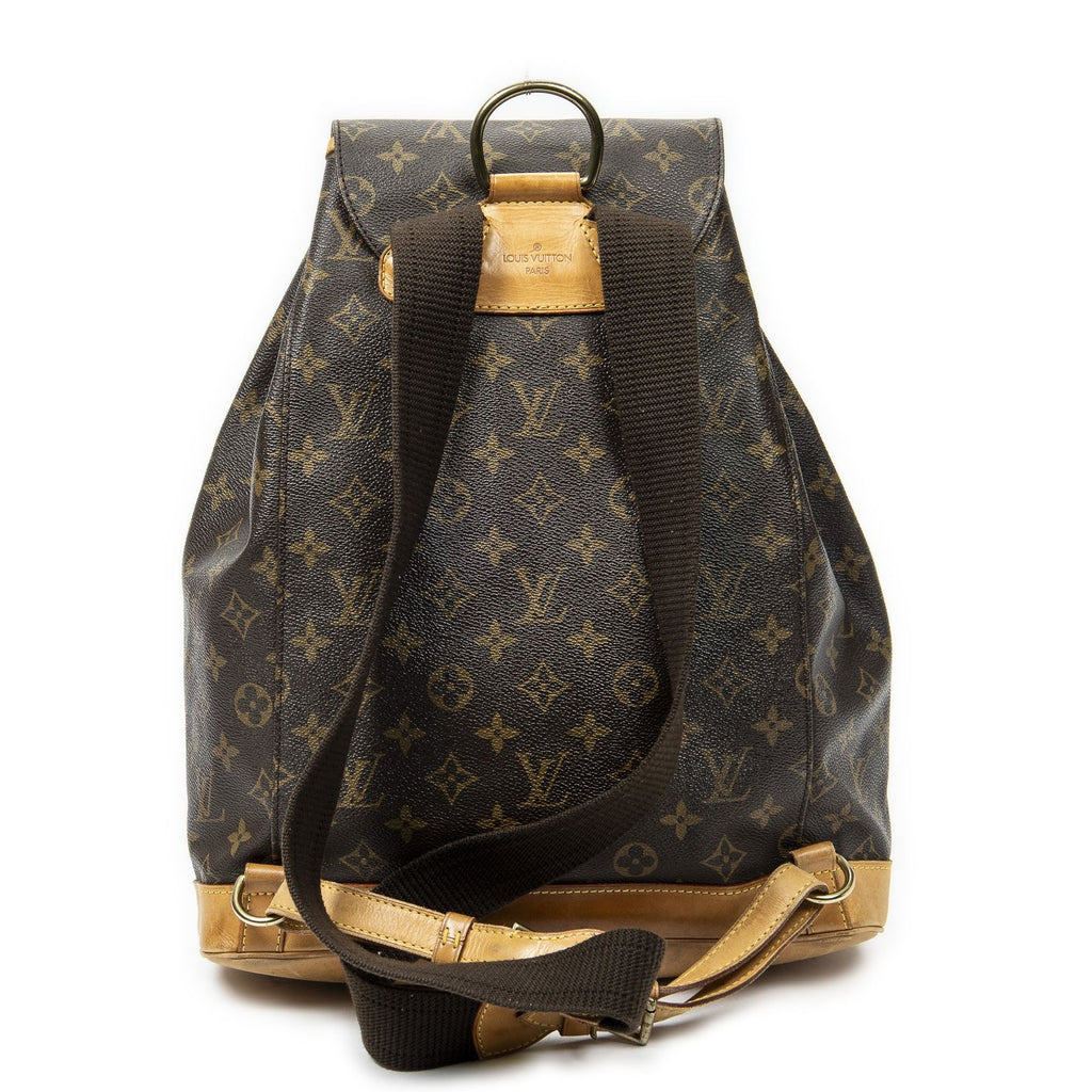 Louis Vuitton Montsouris Brown Monogram Canvas — view 5