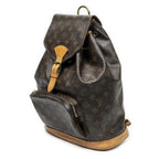 Louis Vuitton Montsouris Brown Monogram Canvas — view 2