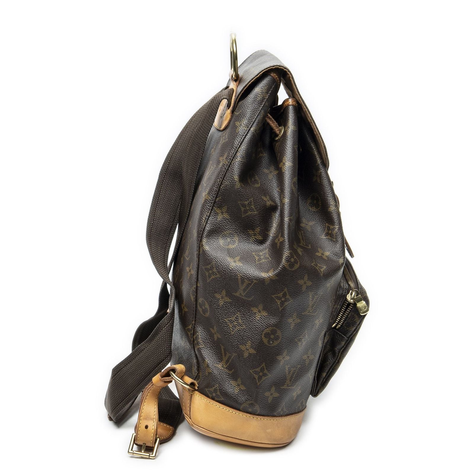 Louis Vuitton Montsouris Brown Monogram Canvas — view 4