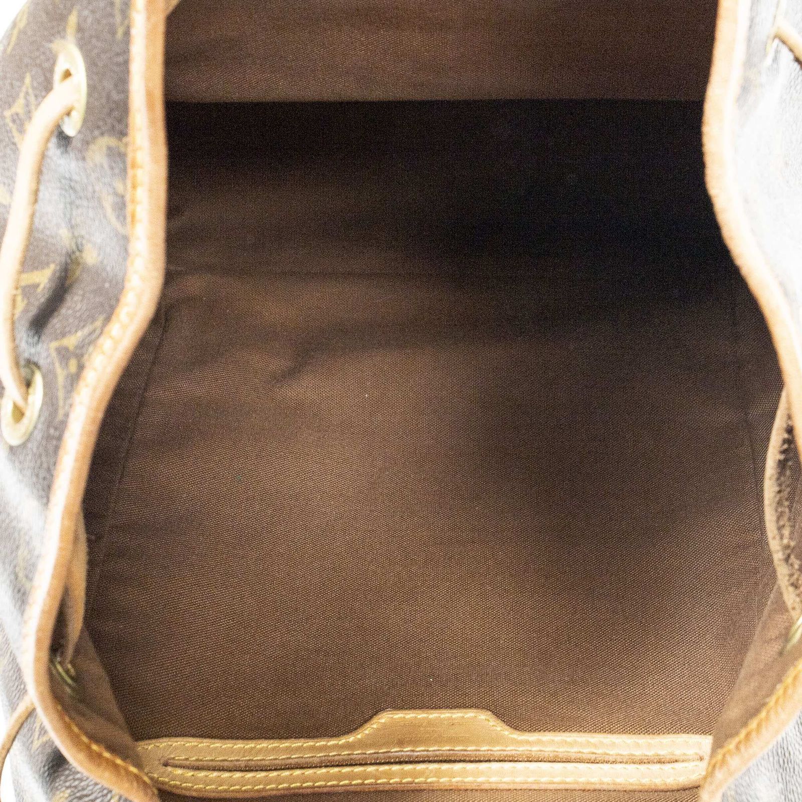 Louis Vuitton Montsouris Brown Monogram Canvas — view 9
