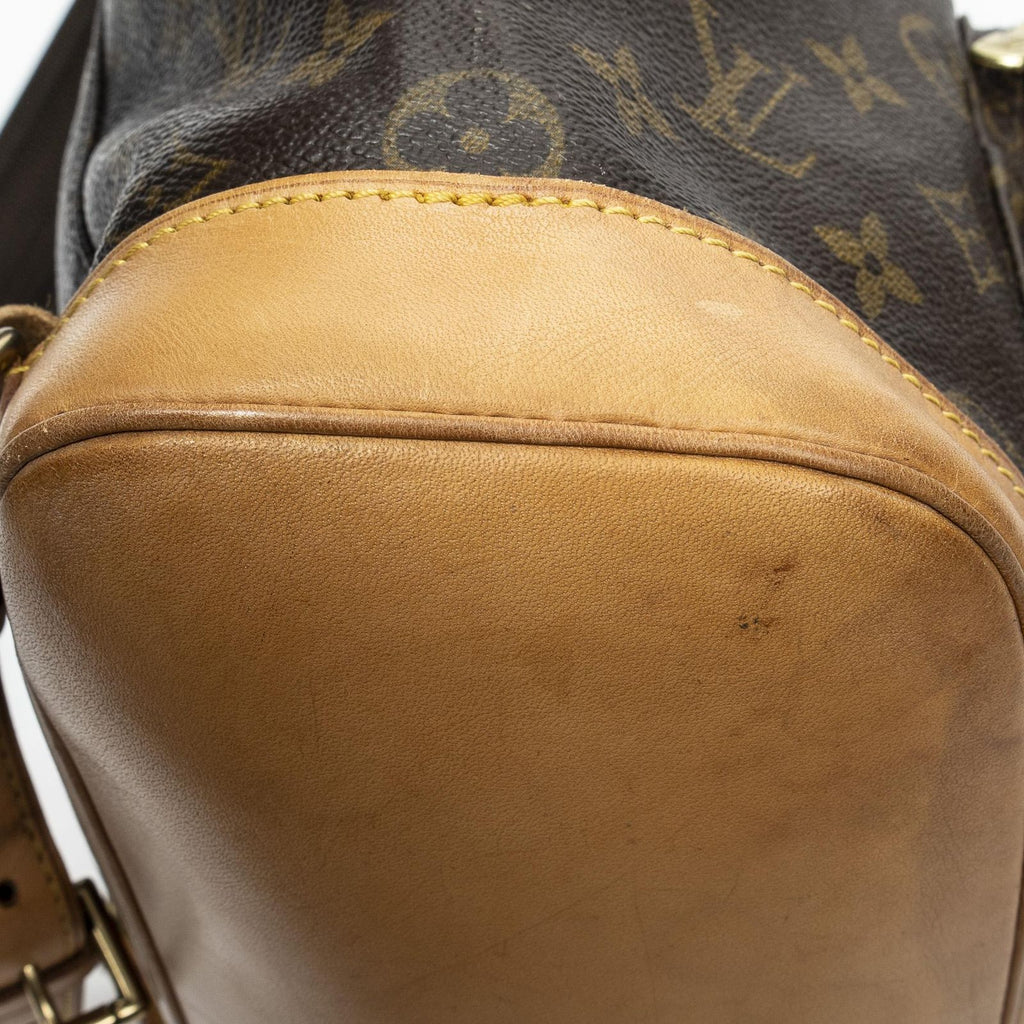 Louis Vuitton Montsouris Brown Monogram Canvas — view 7