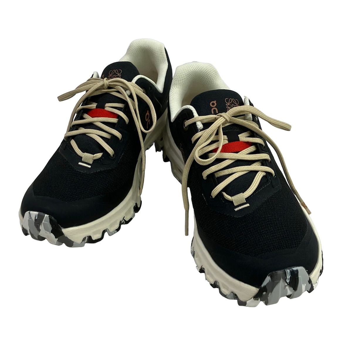 Loewe Sneakers Cloud Venture Black Beige Multi on Collaboration — view 2