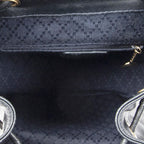 Gucci Mini Bamboo Backpack Navy Calfskin Leather — view 9