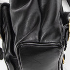 Gucci Minibumbu Backpack Black Calfskin Leather — view 8