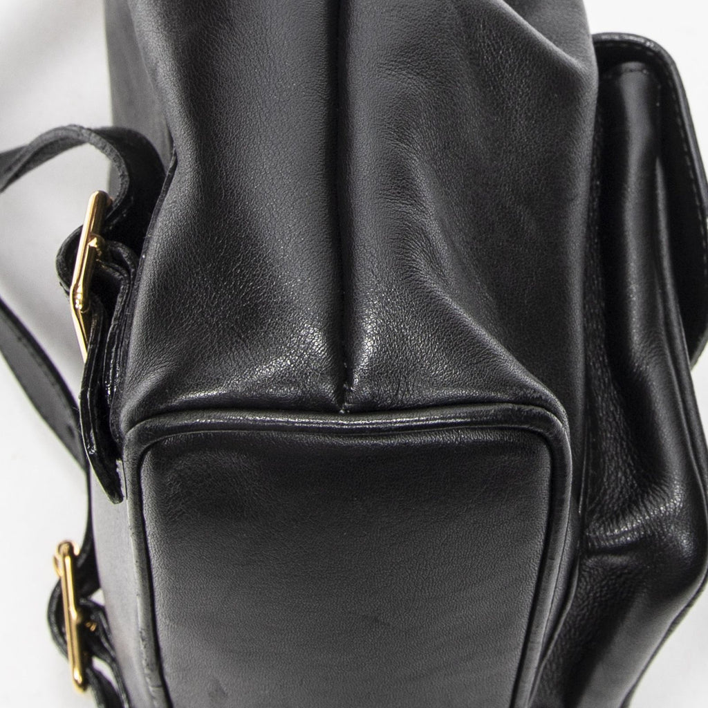 Gucci Minibumbu Backpack Black Calfskin Leather — view 7