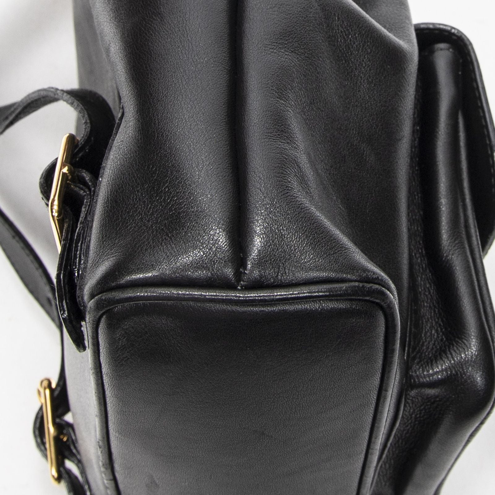 Gucci Minibumbu Backpack Black Calfskin Leather — view 7