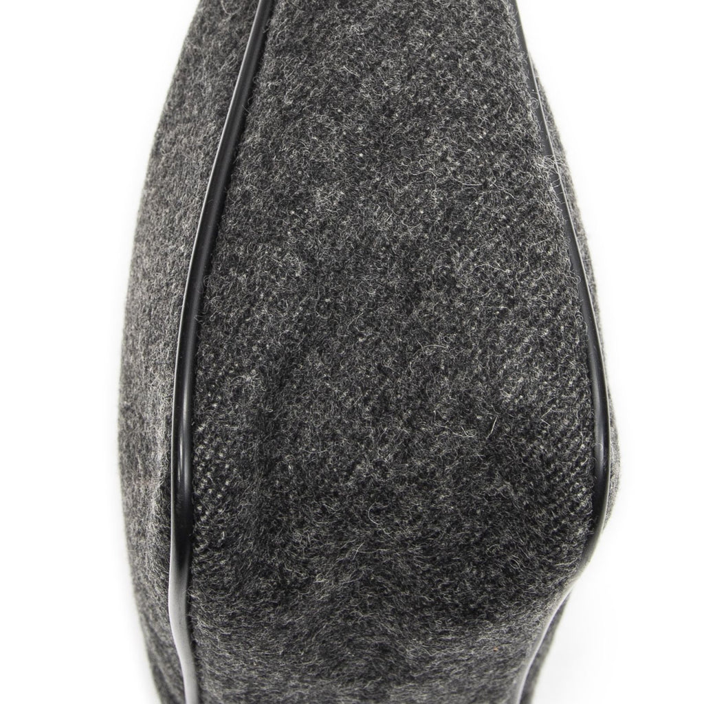 Prada Sport Hobo Gray Wool Canvas — view 7