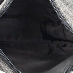 Prada Sport Hobo Gray Wool Canvas — view 9