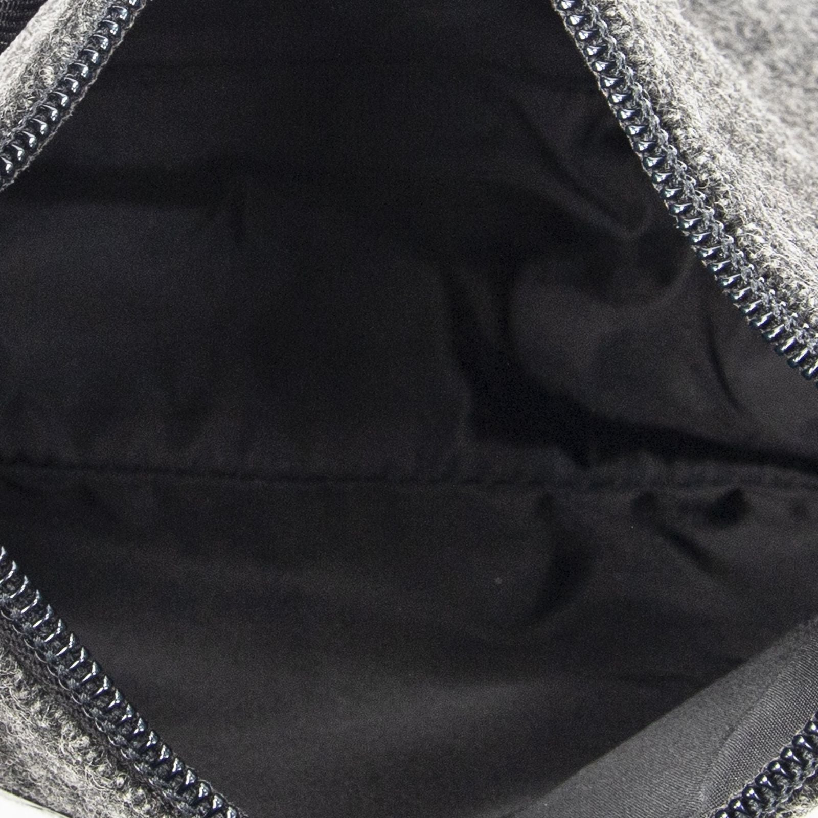 Prada Sport Hobo Gray Wool Canvas — view 9