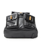 Gucci Rajibanbu Backpack Black Calfskin Leather — view 6