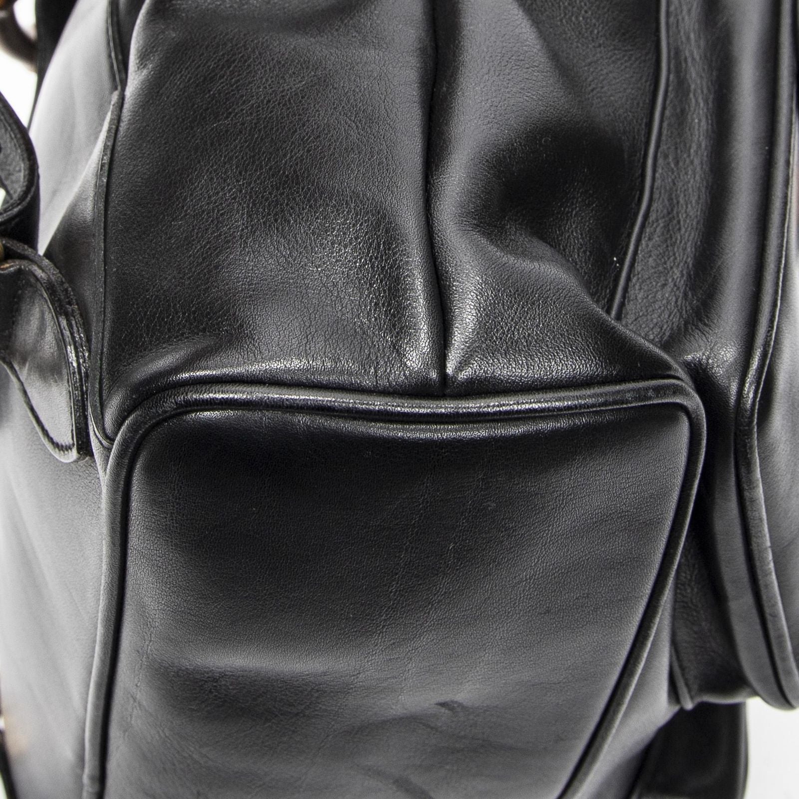 Gucci Rajibanbu Backpack Black Calfskin Leather — view 7
