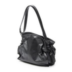 Loewe Tassel Flamenco Bag Black Gray Calfskin Leather — view 2
