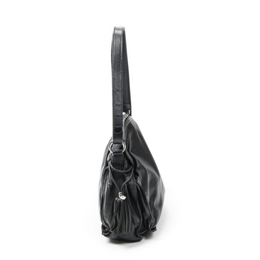 Loewe Tassel Flamenco Bag Black Gray Calfskin Leather — view 4
