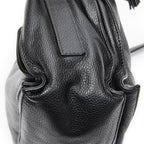 Loewe Tassel Flamenco Bag Black Gray Calfskin Leather — view 8