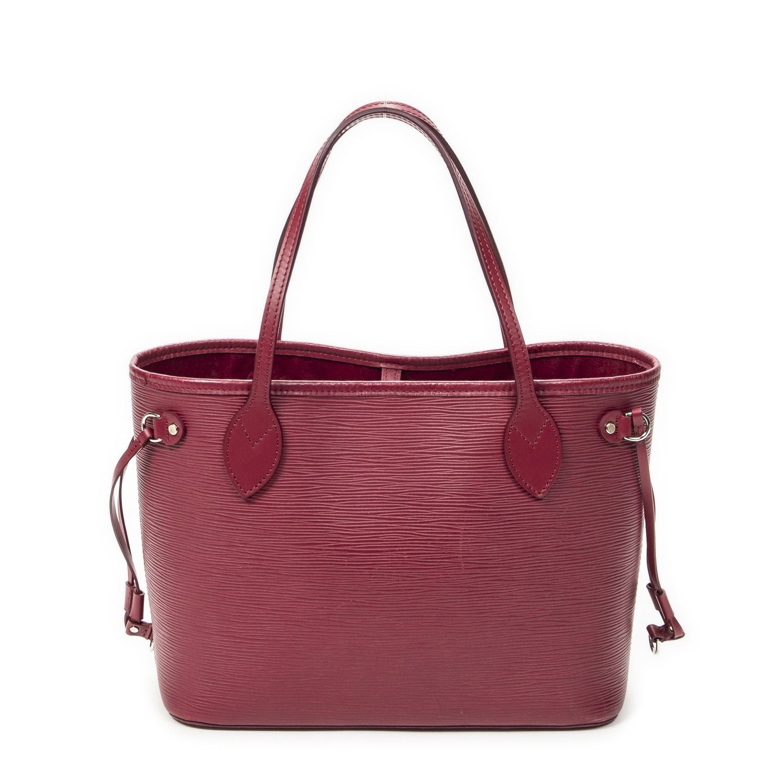 Louis Vuitton Never Full Magenta Epi Handbag — view 5