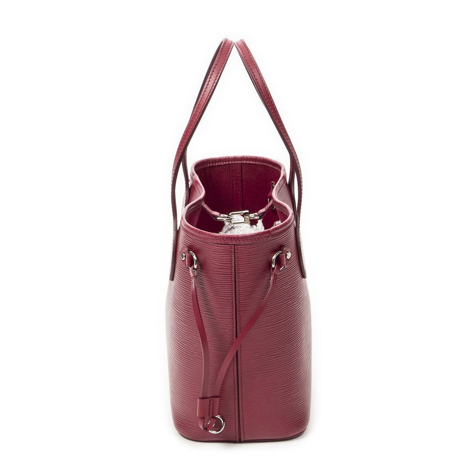 Louis Vuitton Never Full Magenta Epi Handbag — view 3