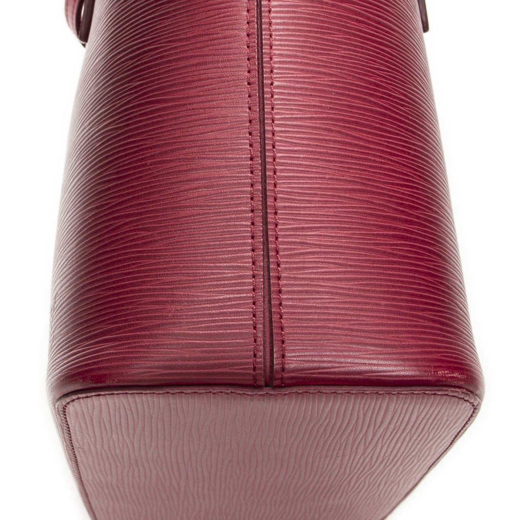 Louis Vuitton Never Full Magenta Epi Handbag — view 7