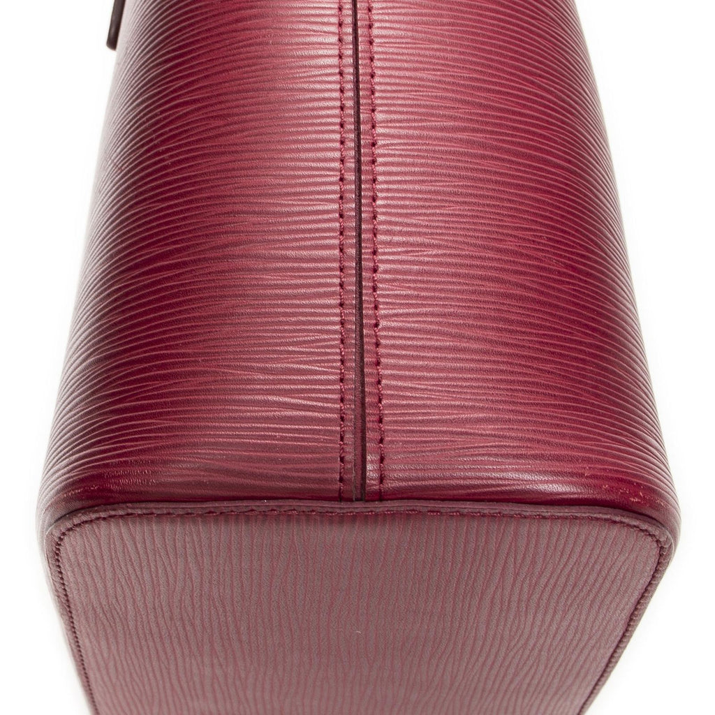 Louis Vuitton Never Full Magenta Epi Handbag — view 8