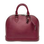 Louis Vuitton Alma Fuchsia Epi Handbag