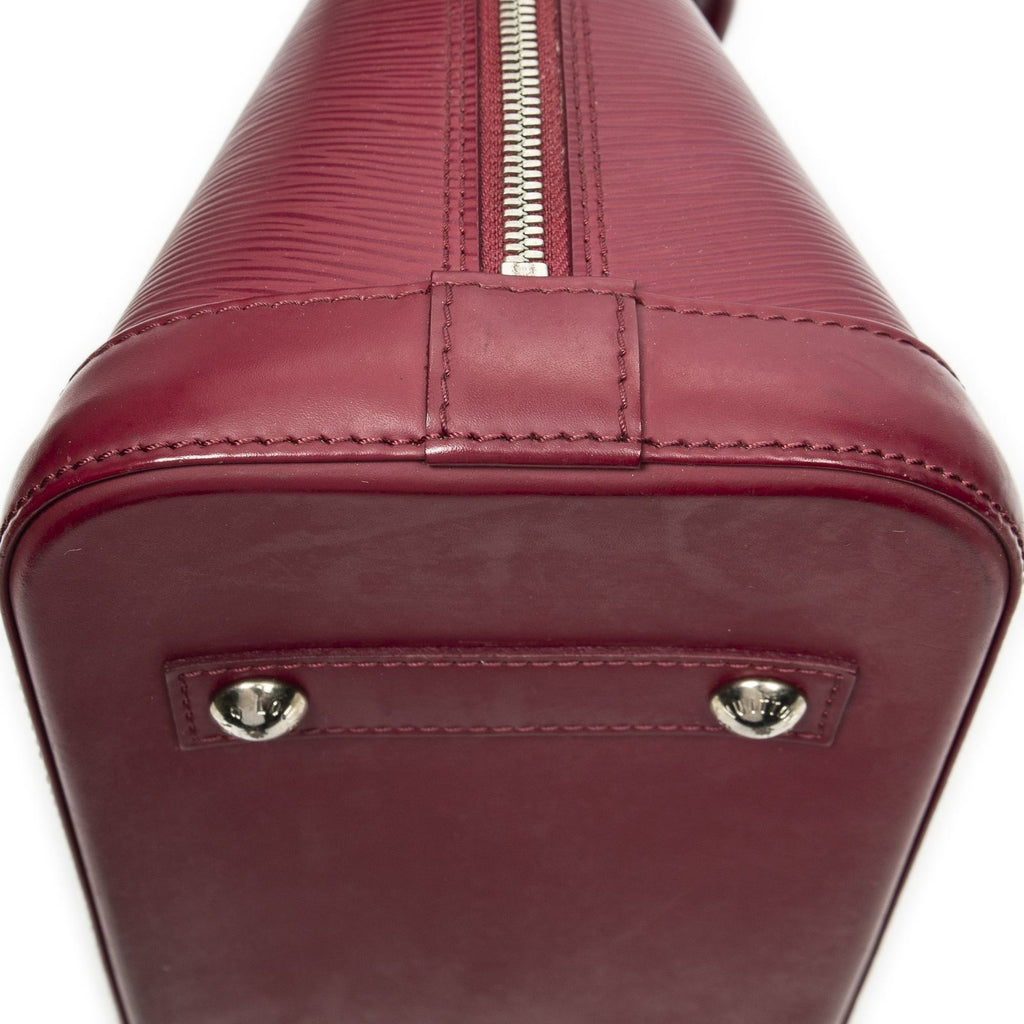 Louis Vuitton Alma Fuchsia Epi Handbag — view 8