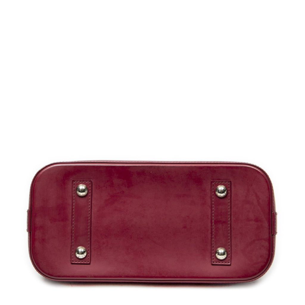 Louis Vuitton Alma Fuchsia Epi Handbag — view 6