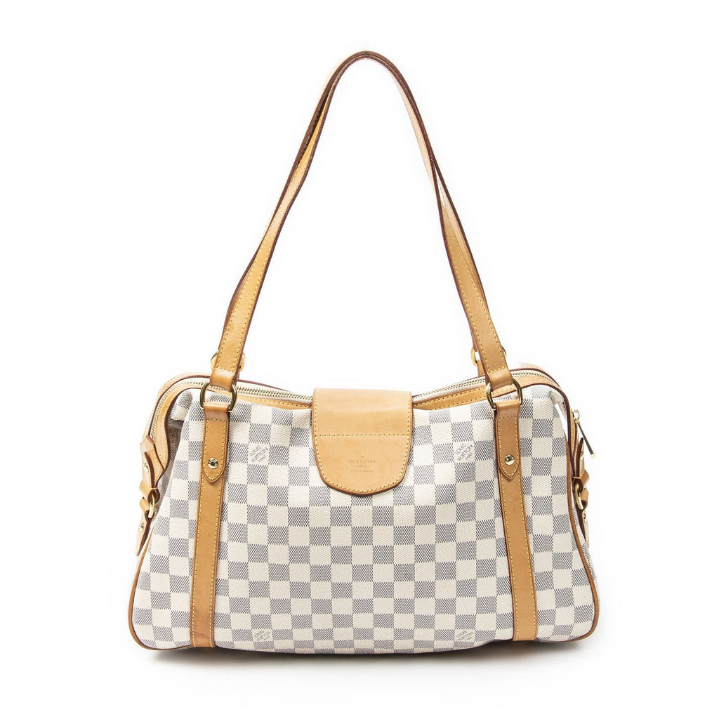 Louis Vuitton Strethe Ivory Damier Azur Messenger — view 5