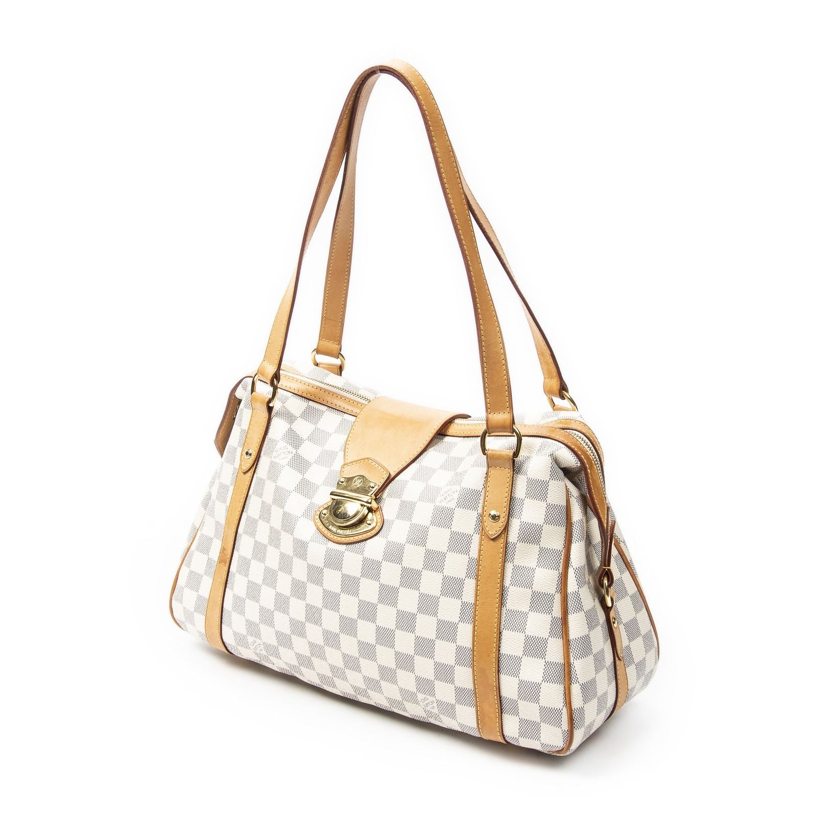 Louis Vuitton Strethe Ivory Damier Azur Messenger — view 2