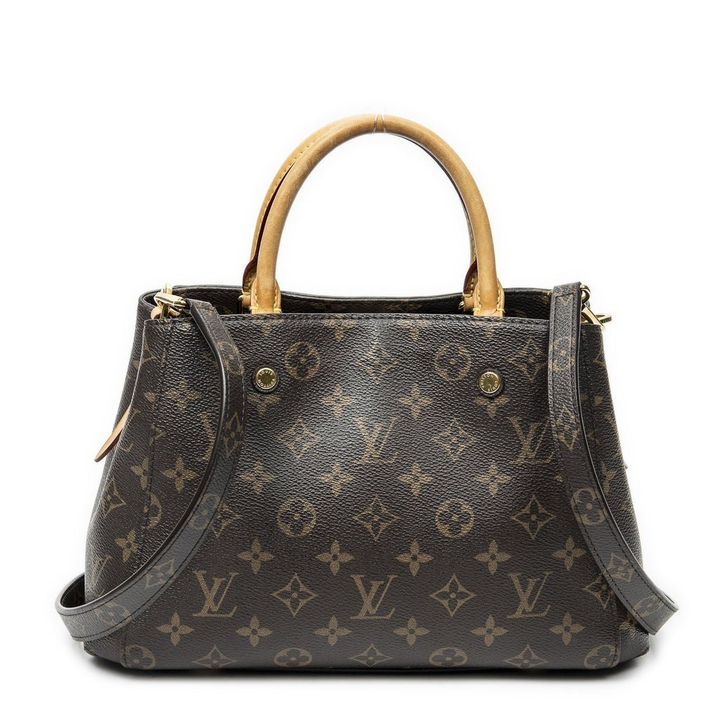 Louis Vuitton Montaigne Brown Monogram Canvas Messenger