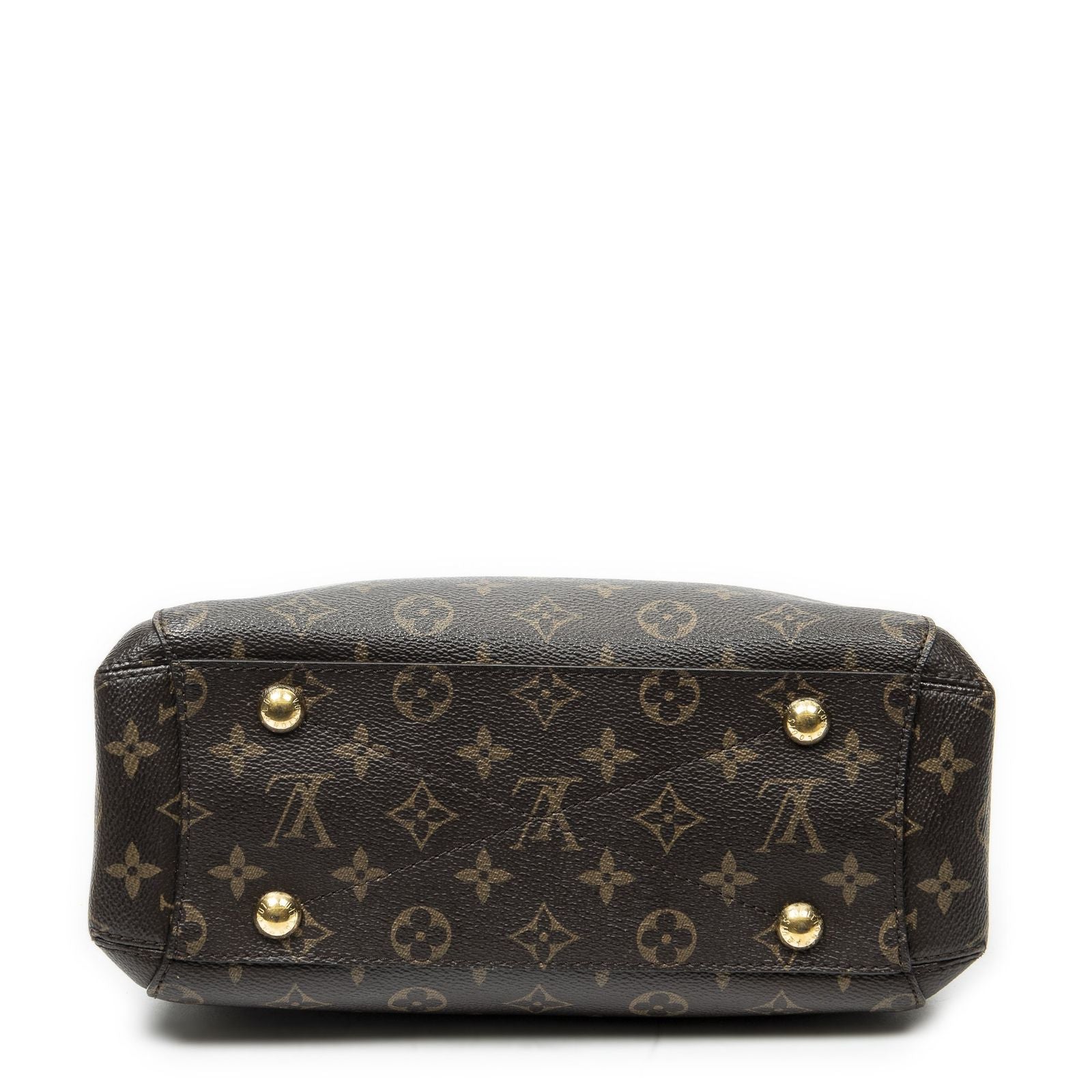 Louis Vuitton Montaigne Brown Monogram Canvas Messenger — view 6