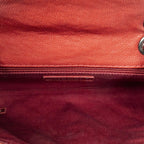 Chanel CC Ultimate Stitch Chain Round Flap Red Quilted Caviar Leather — view 9