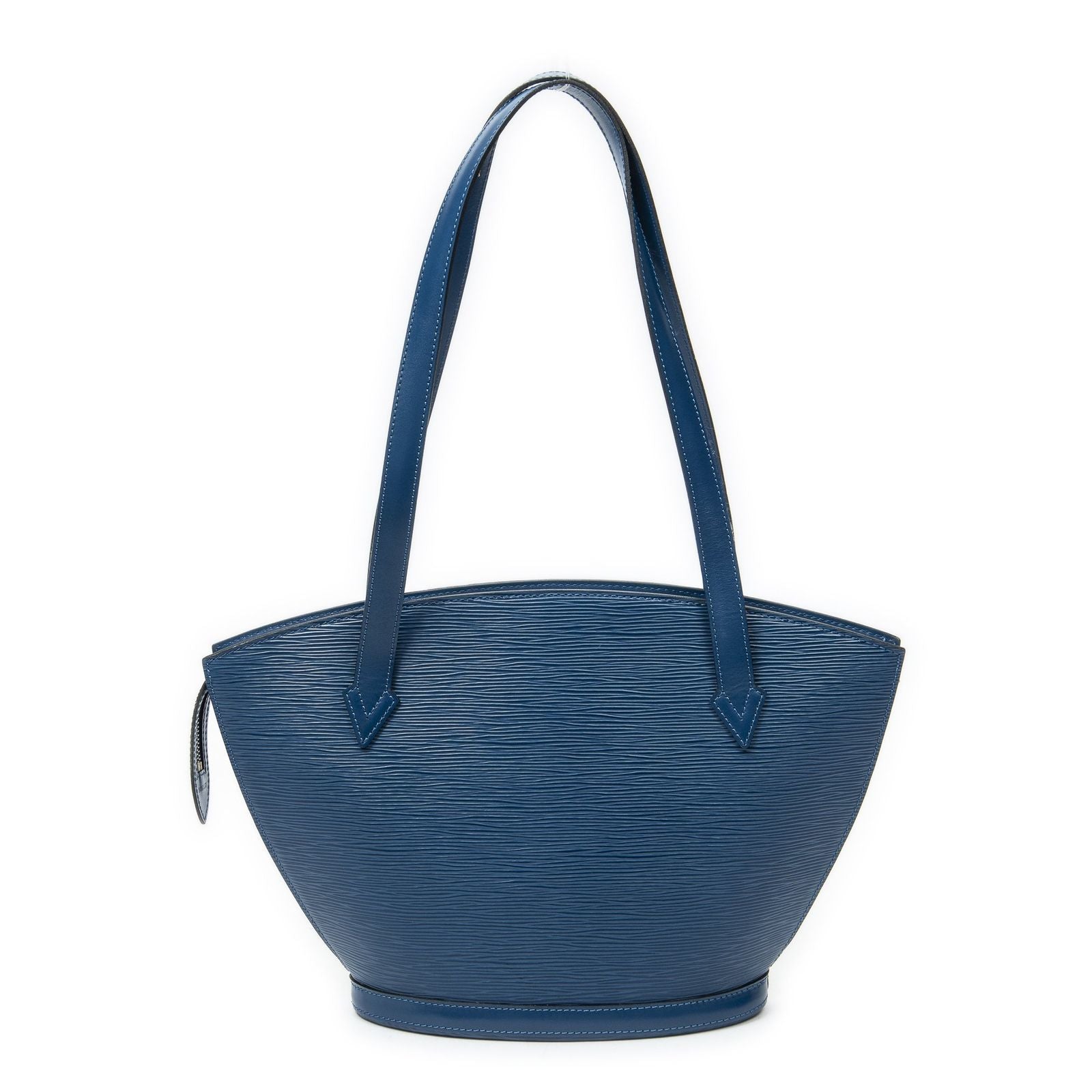 Louis Vuitton Saint Jacques Long Strap Blue Epi Messenger — view 5