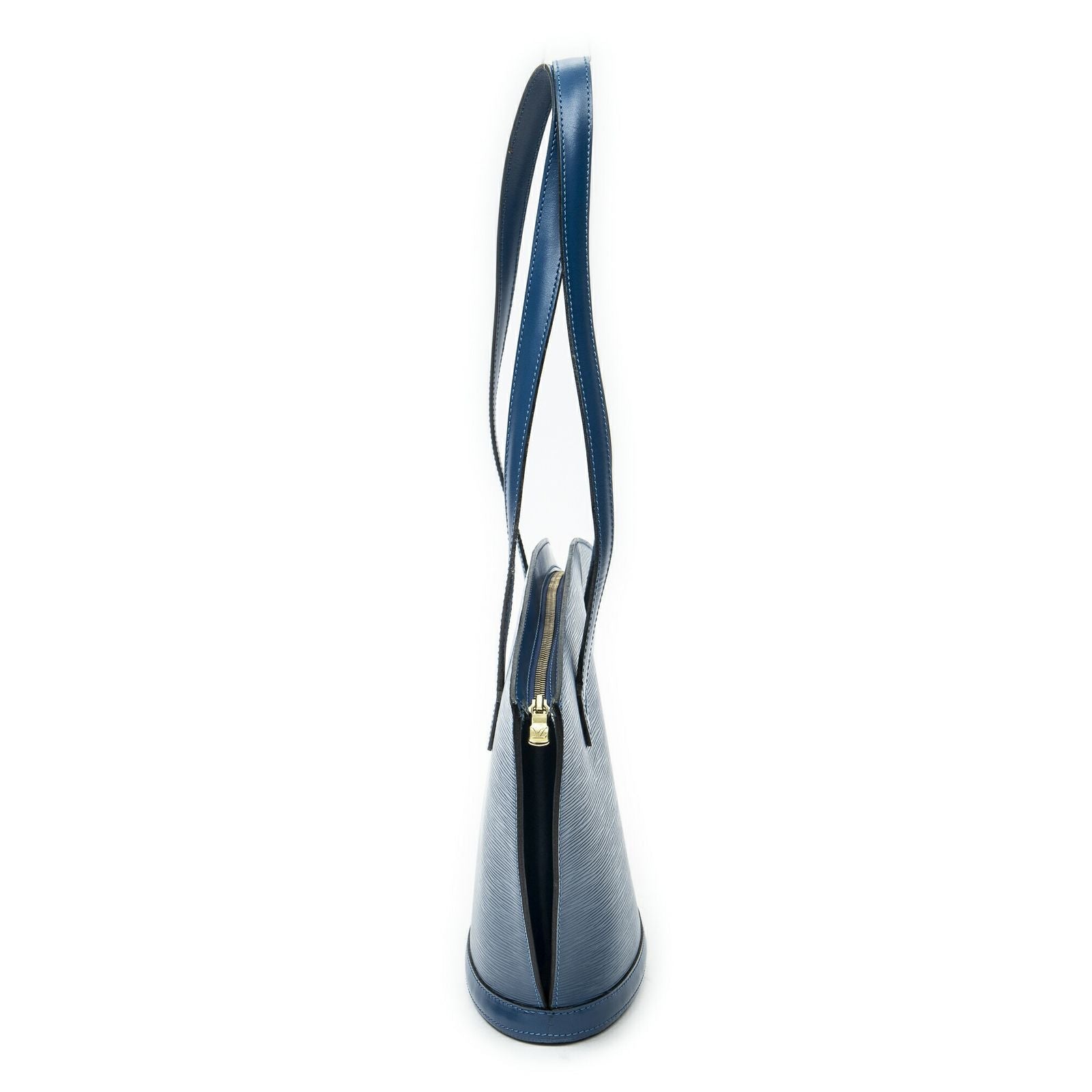 Louis Vuitton Saint Jacques Long Strap Blue Epi Messenger — view 4