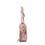 Prada Odette Top Handle Pink Saffiano Leather — view 3